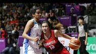 Action from Thailand and Mongolia Basketball at the Asian Games 2018 on Day 9
